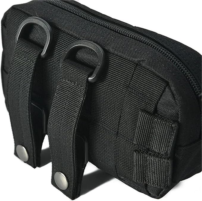 Tactical Molle Horizontal Admin Pouch Utility Orgaznier Bag Outdoor Sports Hunting Bag Backpack Vest Accessories Bag