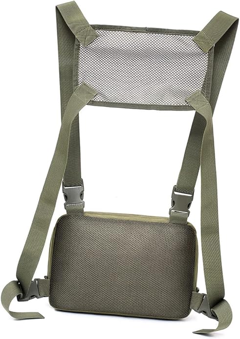 CALLARON Survival Bag for Men Multifunctional Chest Bag Tactical Crossbody Camping Gear