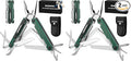 WORKPRO 18-in-1 Multi Tool Pliers Gifts for Men Stainless Steel EDC Multitool with Pocket Knife 2 Safety Locks Belt Clip and Oxford Pouch Utility Multiuse Tool for Camping (Pack of 2)