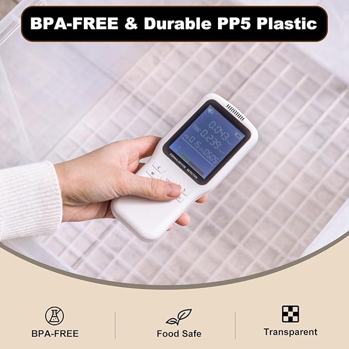 60 QT Plastic Storage Box with Lid and Latches - 4 Pack - BPA-Free See-Through Organizing Solution Durable Nestable Stackable Containers Secure Pull Handle - Clear (60 QT)