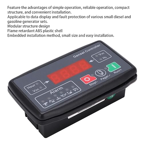 Generator Set Controller Automatic Start Stop Control for Small Gasoline MGC100