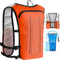 INOXTO Running Hydration Vest BackpackLightweight Insulated Pack with 1.5L Water Bladder Bag Daypack for Hiking Trail Running Cycling Race Marathon for Women Men