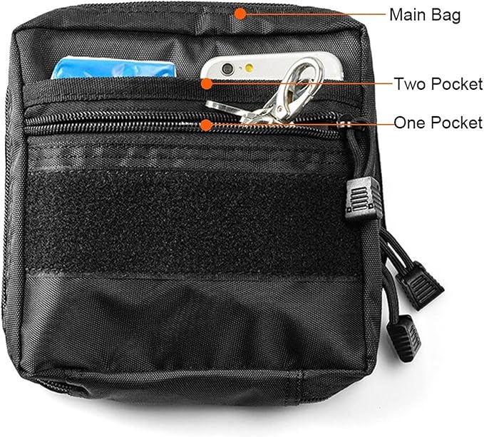 Tactical Admin Pouch Everyday Carry EMT Utility Pouch Molle Modular Utility Pouch