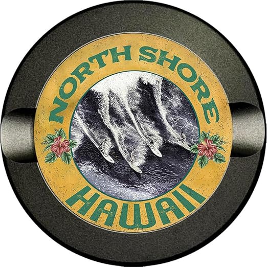 Metal Zyn Container - Metal Zyn Holder - Zyn Metal Can - Metal Container for Zyn Holder - Metal Zyn Pouch Cans - Smell Proof Container for Zyn - Metal Zyn Pouch - Hawaii North Shore Big Wave Surfing