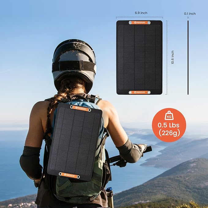 FlexSolar 2 Packs Mini USB Solar Panel Small 5V 6W Solar Chargers with High Performance Monocrystalline for CameraWater PumpSmall FanBicyclePower BankCamping Lanterns