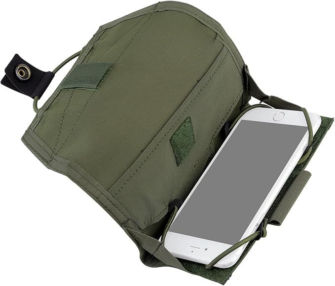 Tactical Mobile Phone Pouch Clip Bag EDC Tool Bag Quick Release MOLLE System Phone Holder Package Accessories