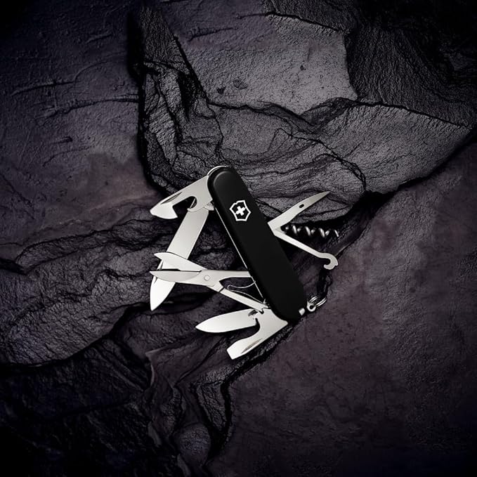 Climber Swiss Army Knife Black Blister Pack