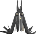 LEATHERMAN Wave Alpha – 16-in-1 Multi-Tool with MagnaCut® Blade G10 Handles &amp Full-Size Scissors Obsidian