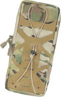 Tactical Hydration Pouch Without Inner Bladder Laser Cut MOLLE Hydration Pouch for Vest Backpack Hunting Climbing