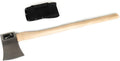 The General: World Axe Throwing League Premium Competition Throwing Axe &amp Multi-Purpose Camping Axe or Wood Splitting Axe with Nylon Sheath &amp Straight Hickory Wooden Handle