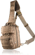 M-Tac Tactical Sling Bag - Concealed Carry Bag for Men Hexagon - One Shoulder Sling Backpack for CCW - Crossbody Sling Pack