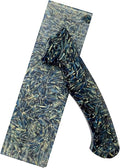 Blank Resin Material For Knife Scales Handle Used For Carving Decorative Musical Instruments Slingshot Folding Knives 2pcs(Blue135x40x8mm)
