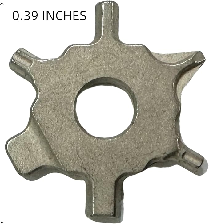 Tiny Pocket Screwdriver - 6-in-1 EDC Multi-Tool with Phillips/Flat Head/Torx T8/T6/Hex Drivers - Stainless Steel Compact Keychain Tool for Small Repairs