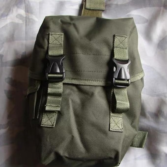Gas Mask Pouch: Military Tactical Drop Leg Pouch Gas Mask Bag Outdoor Bike Cycling Hiking Thigh Bag Miscellaneous Item Pouches