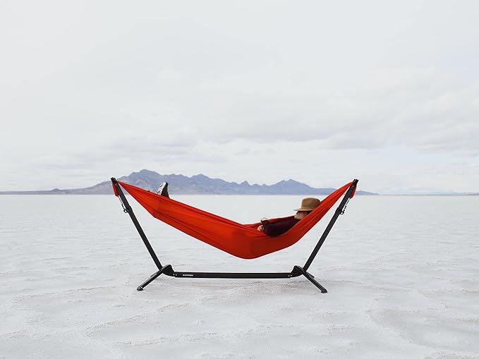 Kammok: Swiftlet Portable Hammock Stand | Lightweight 15lbs Easy Fast Setup Chair Mode. (Carry Bag with Straps. Made for Home-to-Travel Camping Park Backyard) *Hammock Sold Separately*