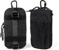 Cell Phone Pouch for Belt - Universal EDC Waist Bag with Secure Zipper Closure Tactical Molle Loop Belt Holder