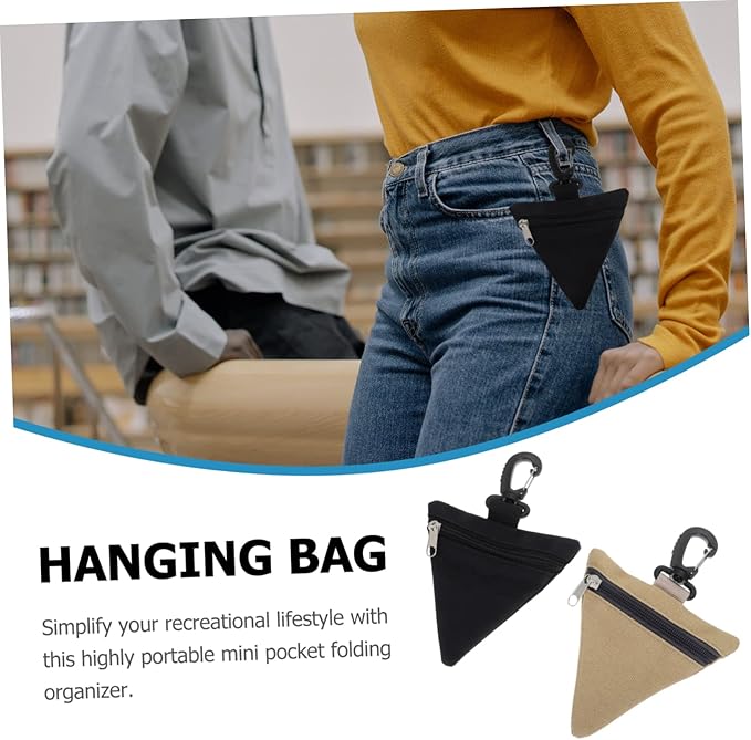 8 Pcs Fanny Pack Waist Bag Small Item Organizer Hiking Hip Bag Canteen Pouch Belts Gym Belt Picnic Bag