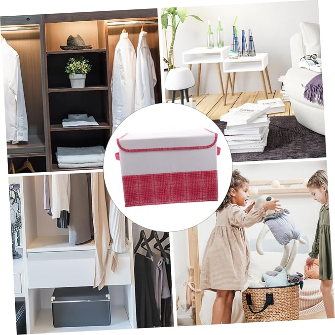 1pc Dormitory Storage Box for Clothes Toys and Household Organization Design