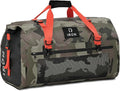 BORLENI Waterproof Motorcycle Dry Duffel Bag Luggage Tail Bag with Large Storage SpaceRoll Top Closure Shoulder Straps Inner Pocket and Mesh Pocket for Motorcycling Travel Camping(Camouflage70L)