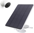 Fabater Solar Panel for Googles Nest Camera 10W Solar Power Charger with 360 Adjustable Bracket and 9.8ft Cable IP66 Water Proof for Indoor &amp Outdoor Security Cam (1pc)