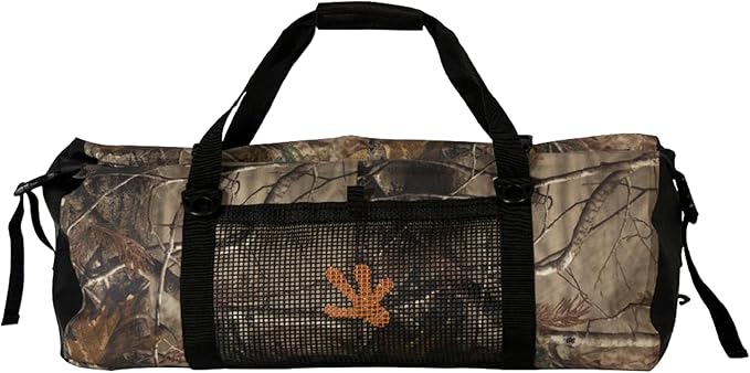 geckobrands Waterproof 50L PVC Duffel – Durable Roll Top Bag for Extreme Conditions
