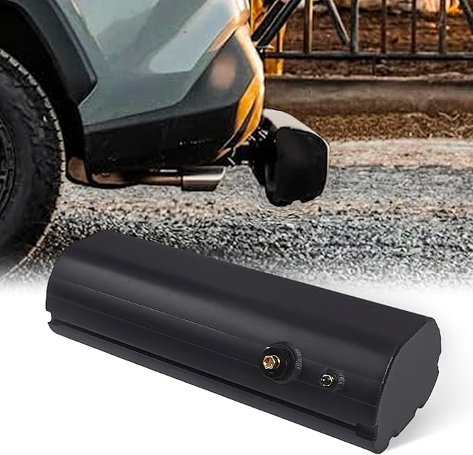 4 Gallon Pressurized Water Tank for Camping Showers and Outdoor Activities Bumper Mount Water Storage for VehiclesTrucksSUV