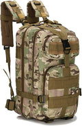 Tactical Backpack for Men 30L Small Outdoor Army Backpacks Military Rucksack Molle Bag for Sports Camping Hiking Trekking Fishing Hunting