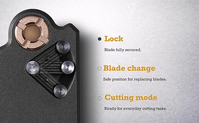 PICHI G9 Titanium Utility KnifeLightweight Pocket Utility KnifeEDC Pocket KnivesCNC Unibody Quick Change BladeButton Lockfor Men Women Outdoor HikingCampingwith 10 Replaceable Blades