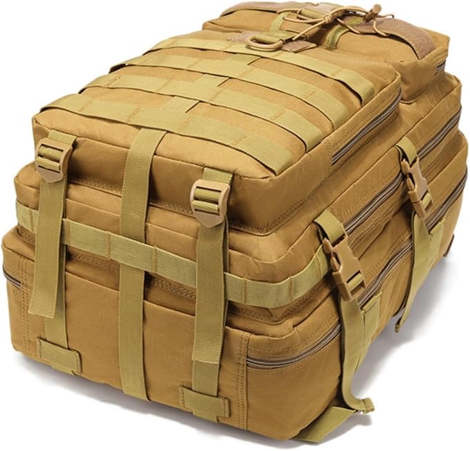 45L Large Military Tactical Backpack - Perfect for Men &amp Women Assault Pack Molle Bag Backpacks