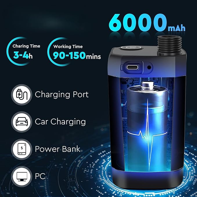 Car Portable Shower for Toyota Corolla 2000-2025 Portable Camping Showers with Heater Automotive Portable Shower Outdoor Hiking Shower