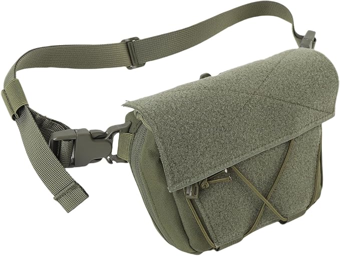 Drop Pouch Oxford Cloth Sub Abdominal Carrying Kit Bag Utility Tool Pouch Fanny Pack for Chest Rig Vest
