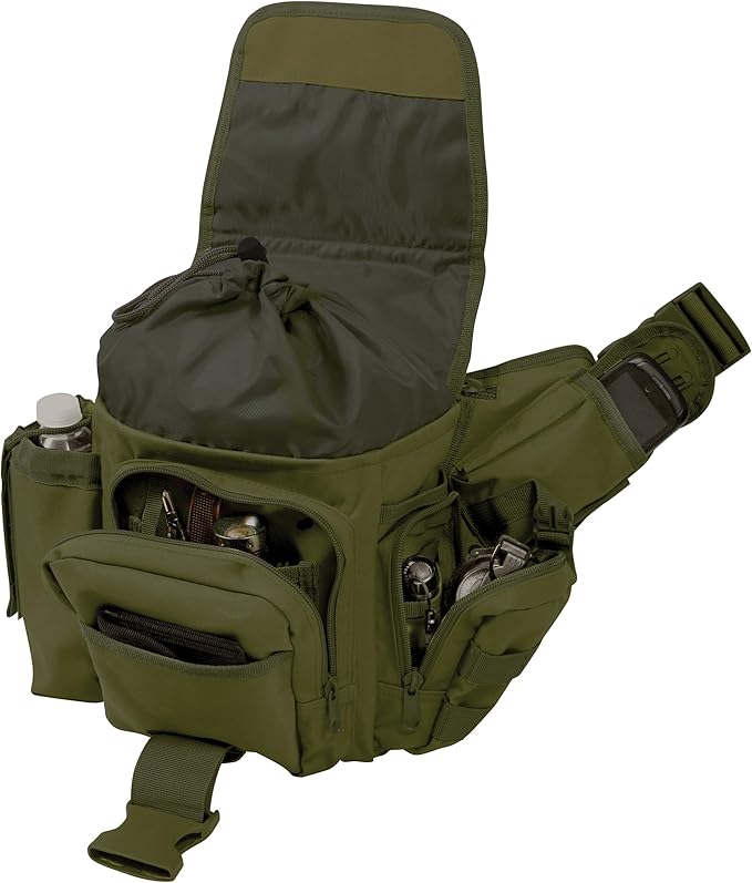 Rothco Advanced Tactical Bag - Durable EDC Shoulder Bag with Discreet Utility Storage