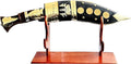 Gurkha Decor Kukri Hand Forged Khukuri Blade Full Tang Nepal Made Decorative Genuine British Kukri Knife Khukri Just For Décor Gift &amp Home Decoration 16 Kukri With Stand