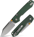 Vosteed Raccoon2.0 Bowie Blade EDC Knife - 3.25 14C28N Steel Micarta Handle Top Liner Lock - Outdoor Camping Hunting - A2911
