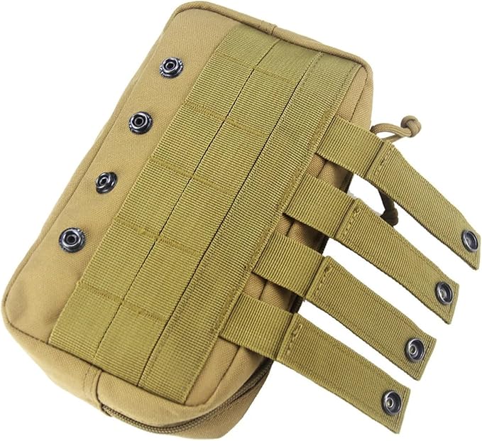 Molle Utility Every Day Carry Waist Bag Tactical Pouch First Aid Bag Belt Pouch Outdoor Sports Hunting(OD)
