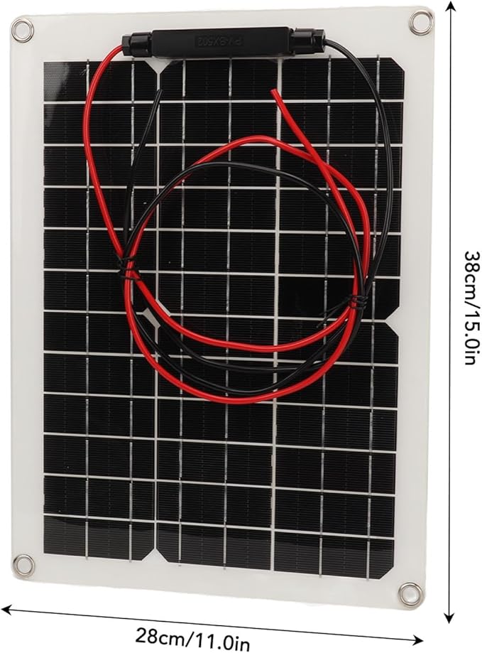 300 Watts 12 Volt/24 Volt Solar Panel Kit High Efficiency IP67 Solar Panel and Solar Charger Controller for RV