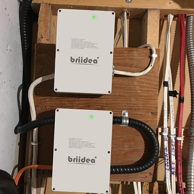 100 Amp Smart Management Module (SMM) Briidea Load Management Device Replaceable/Compatible with Generac 7006 Protects Generator from Overload Gray