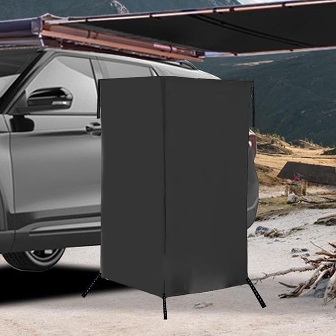 predolo Vehicle Side Shower Tent Durability Privacy Shelter for Hiking Camping RV