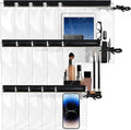 Dansydaisy 15 Pack Clear Waterproof Bags Water Tight Pouch Holder 3 Sizes Dry Bags Boating Waterproof Cases Sealable Phone Pouch Compatible with Iphone Ipad Maps Camera Document Holder Kayaking