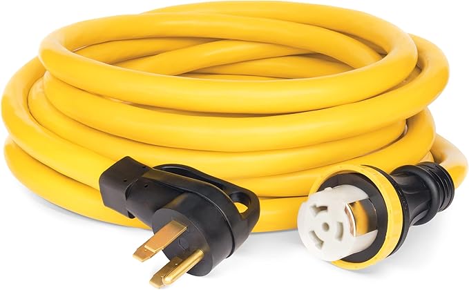 Champion Power Equipment 30-Foot 50-Amp 125/250-Volt RV Generator Power Cord (14-50P to SS2-50R)