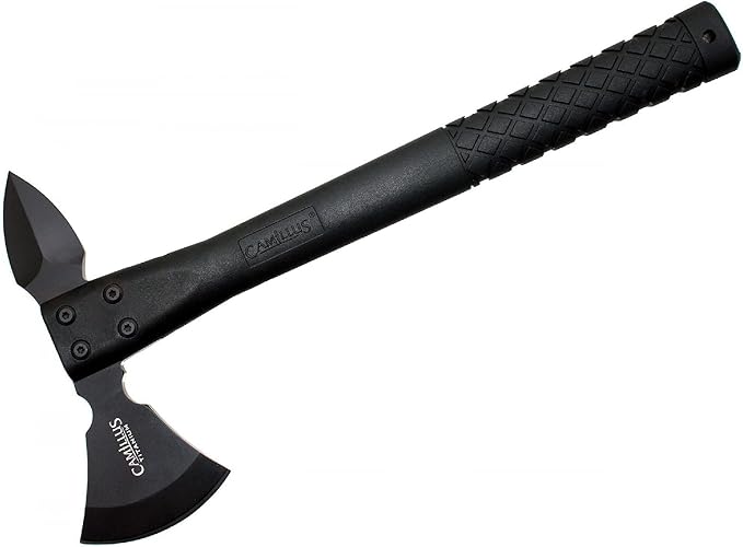 Camillus Ravenous 13.5-inch Tomahawk with Sheath Black