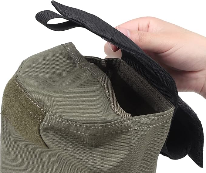 Foldable Tactical Storage Pouch/Magazine Pouch Outdoor Military Airsoft Paintball Large Capacity Multifunction Tool Admin EDC Waist Bag