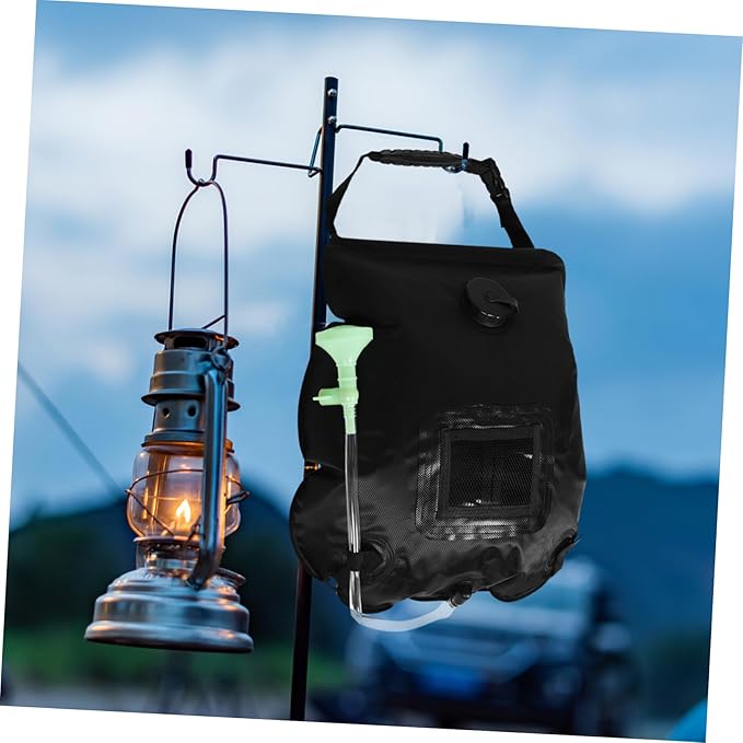 VICASKY Portable Solar Shower Bag Outdoor Shower Removable Hose for Camping Hiking Beach Travel for Refreshing Outdoor Baths