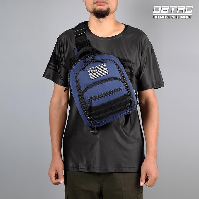 DBTAC Range Bag XS + DBTAC Tactical Chest Sling Pack (Urban Blue)