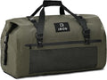 BORLENI Waterproof Motorcycle Dry Duffel Bag Luggage Tail Bag with Large Storage SpaceRoll Top Closure Shoulder Straps Inner Pocket and Mesh Pocket for Motorcycling Travel Camping (Army Green30L)