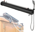 Camping Shower Pressurized Water Tank Roof Rack Mount Road Showerwith Water Pipe &amp Shower Headt for Vehicle Truck (20L/5.28gal)