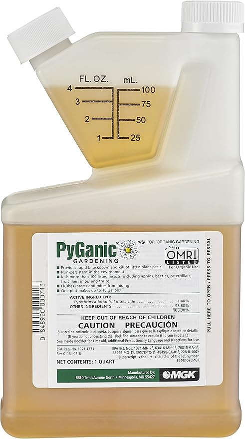 MGK - 10132 - Pyganic Gardening - Garden Product - 32oz