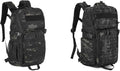 HUNTVP 25L &amp 35L Tactical Backpack Military MOLLE Bag Army Tactical Laptop Backpack 3 Day Pack Military Gear Camping Hiking Outdoor Rucksack Camo