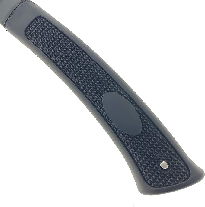 Otakumod 11 Tactical Ranger Axe. Hatchet. Stainless Steel Blade with Hard Cover. for Outdoor Camping - Hiking to Cut Branches Make Fire. EDC Tasks (Black)