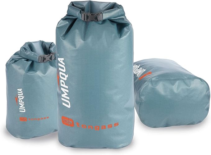 Umpqua Tongass Fly Fishing Waterproof Dry Bag 10L Steel Blue